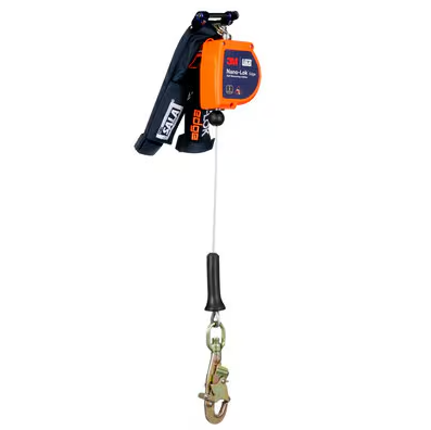 3M DBI-SALA Nano-Lok Edge 8 ft. Cable SRL with Swivel Snap Hook